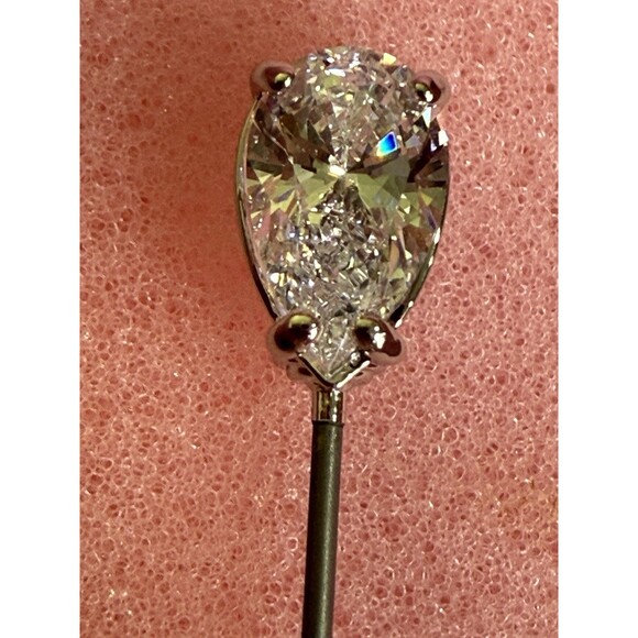 Swarovski Dangle Earrings Mesmera Mixed Cuts Crystal Rhodium Plated $150 New Tag - Picture 11 of 16